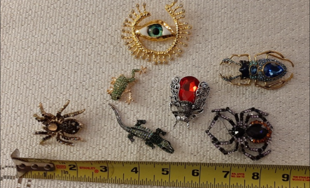 Various Brooches $10 each