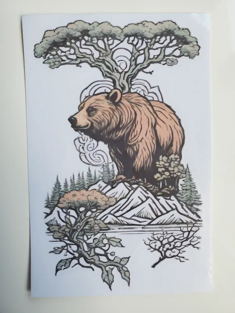 nature outdoors styles vinyl waterproof stickers image indicator(9)