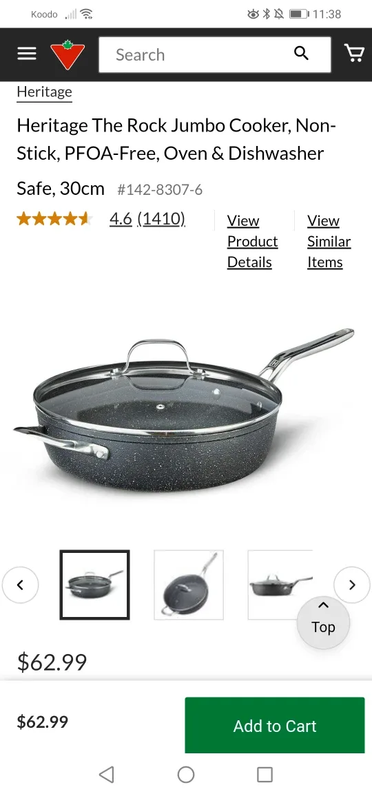 Heritage The Rock Jumbo Cooker - 30cm thumbnail