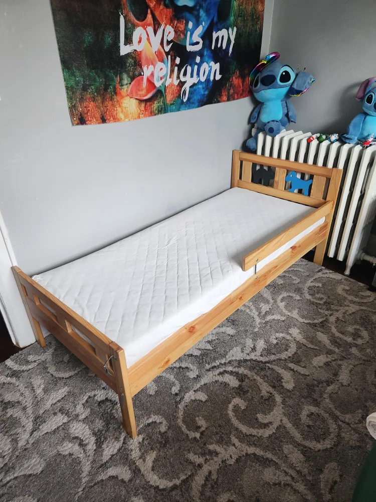 Ikea Kritter Toddler Bed with Mattress thumbnail