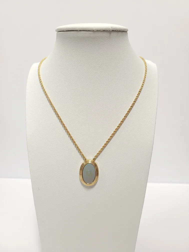 Christian Dior Gold Tone Necklace image indicator(2)