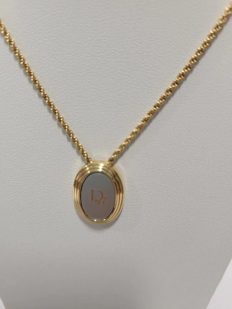 Christian Dior Gold Tone Necklace image indicator(3)