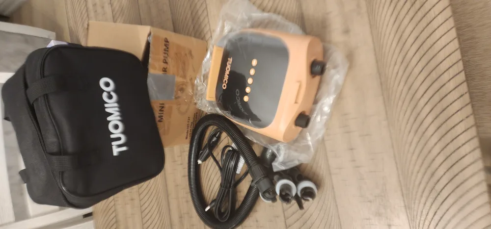 Tuomico Paddle Board Electric Air Pump - NEW image indicator(2)