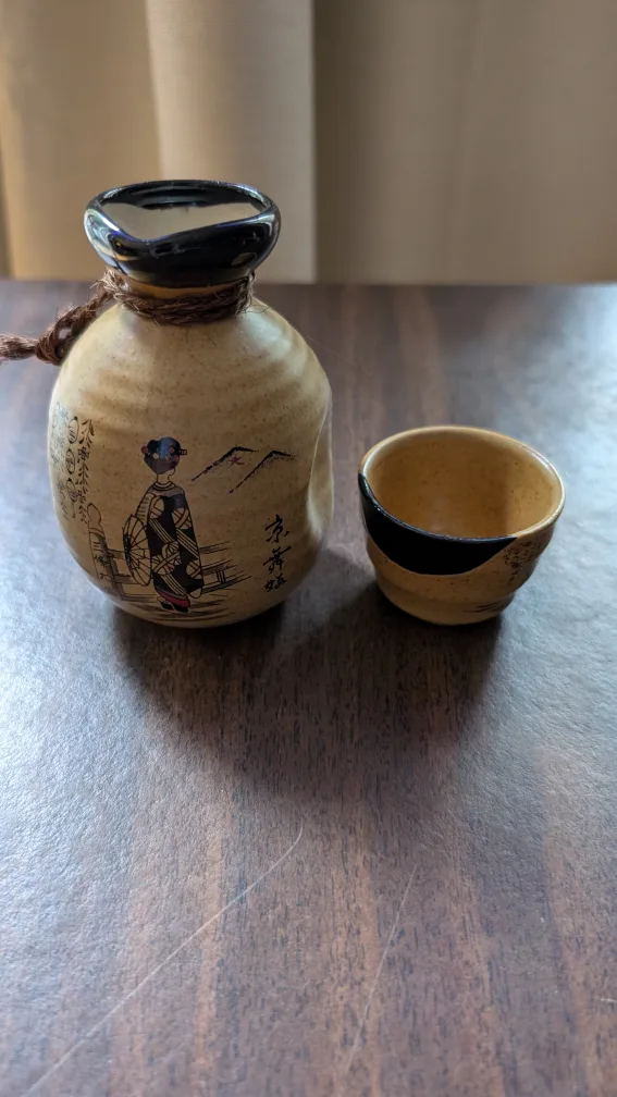 Sake Set - Carafe and Cup image indicator(5)