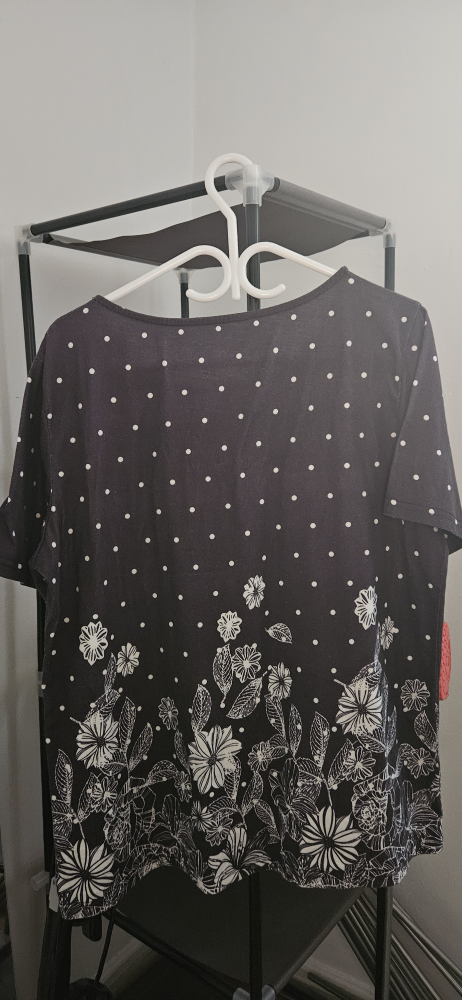 Floral Print Top - Size XL - photo 2