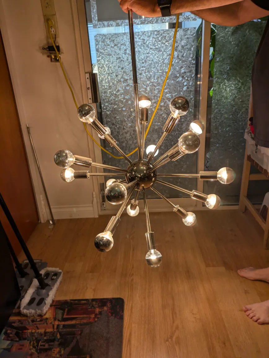Sputnik Ceiling Light ( Chandelier ) image indicator(4)