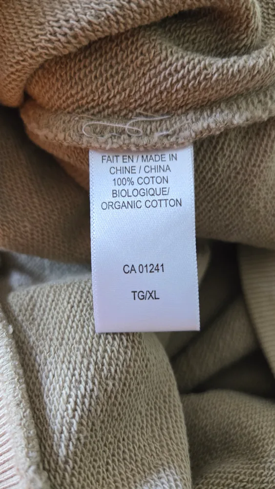 Oversized Womens Beige Hoodie image indicator(4)