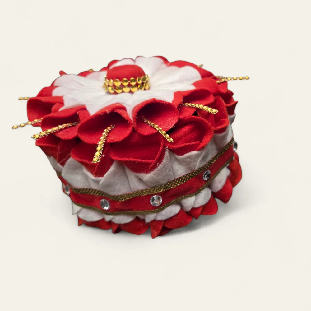 Decorative Round Trinket Box image indicator(2)
