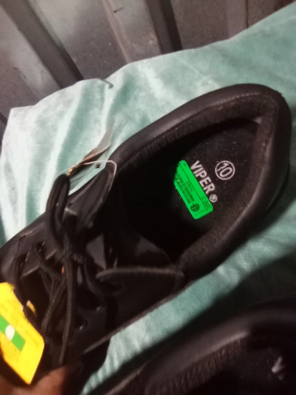 Viper Black Safety Shoes - Size 10 image indicator(2)