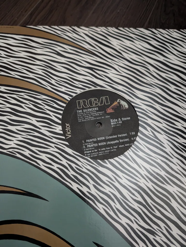The Silencers - Painted Moon Vinyl Record thumbnail