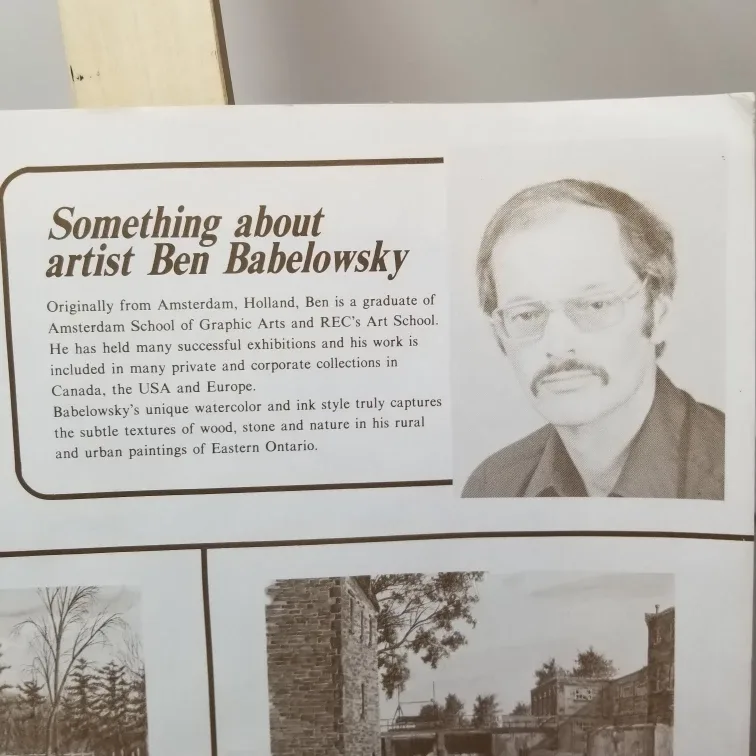 Ben Babelowsky Rideau Canal Watercolor Print image indicator(2)