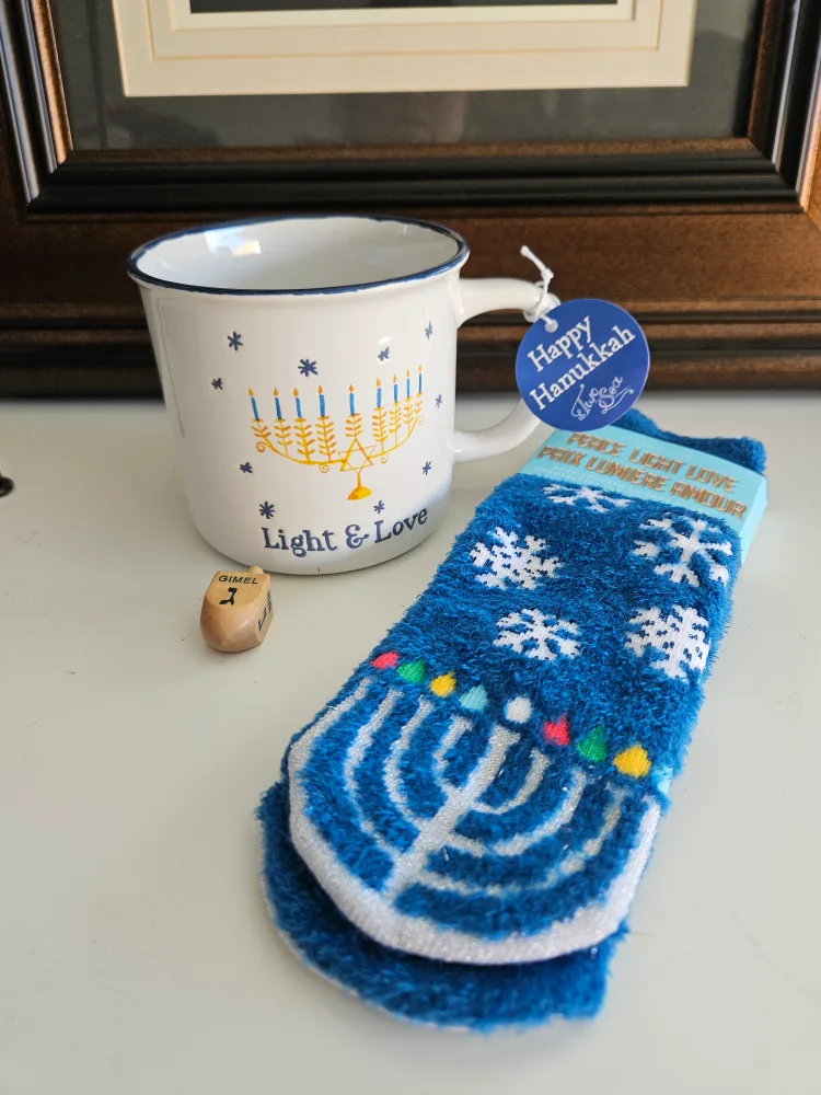 Two Sea Studios Hanukkah Mug & Socks Set thumbnail