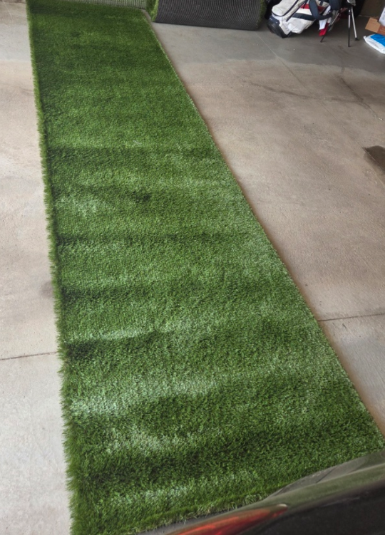 Artificial Turf - 13'3" x 3'5" - photo 2