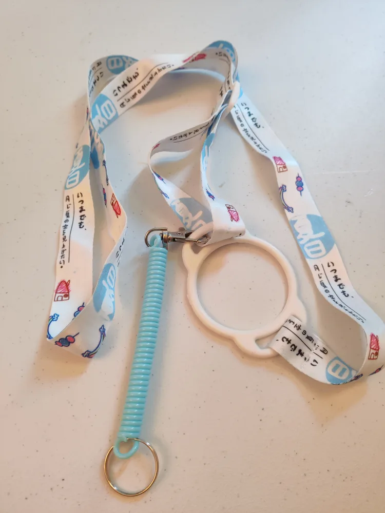 Cute new Anime-Themed Lanyard for water bottle and ID thumbnail