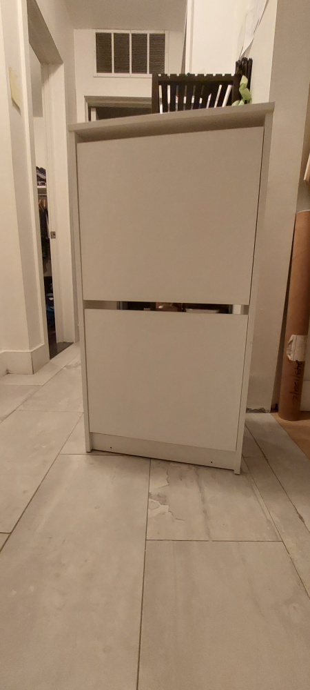 White Shoe Cabinet - photo 3