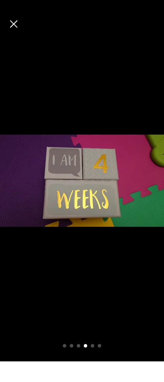 FREE Baby Aspen My First Milestone Blocks image indicator(4)