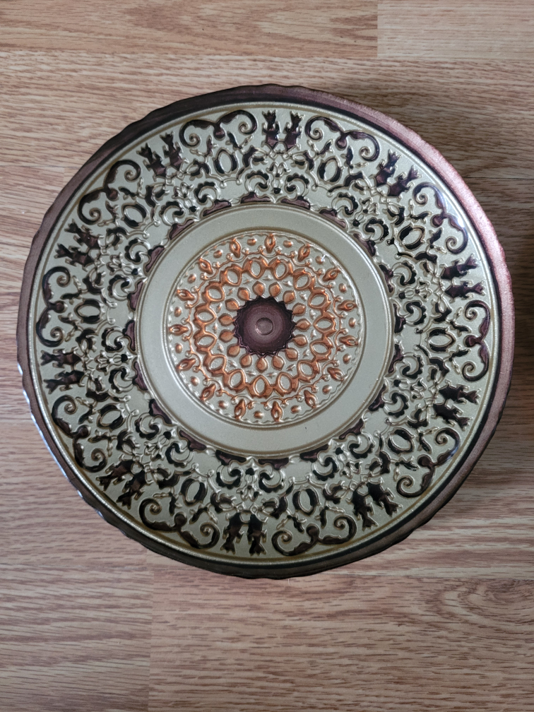 Set of 4 Decorative Metal Plates - photo 2