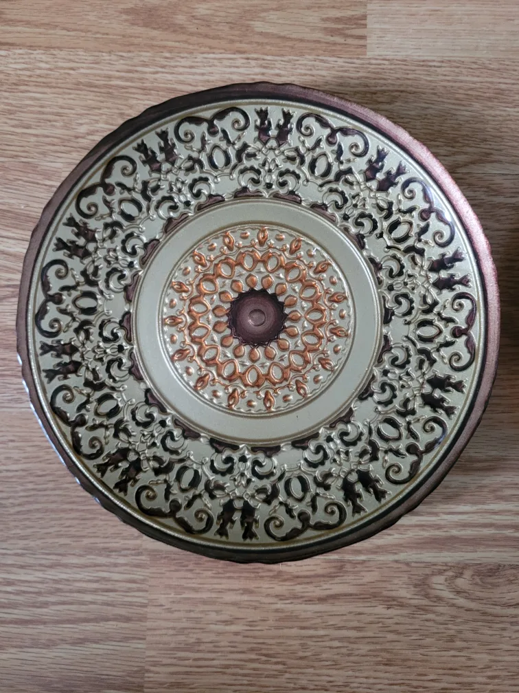 Set of 4 Decorative Metal Plates image indicator(2)