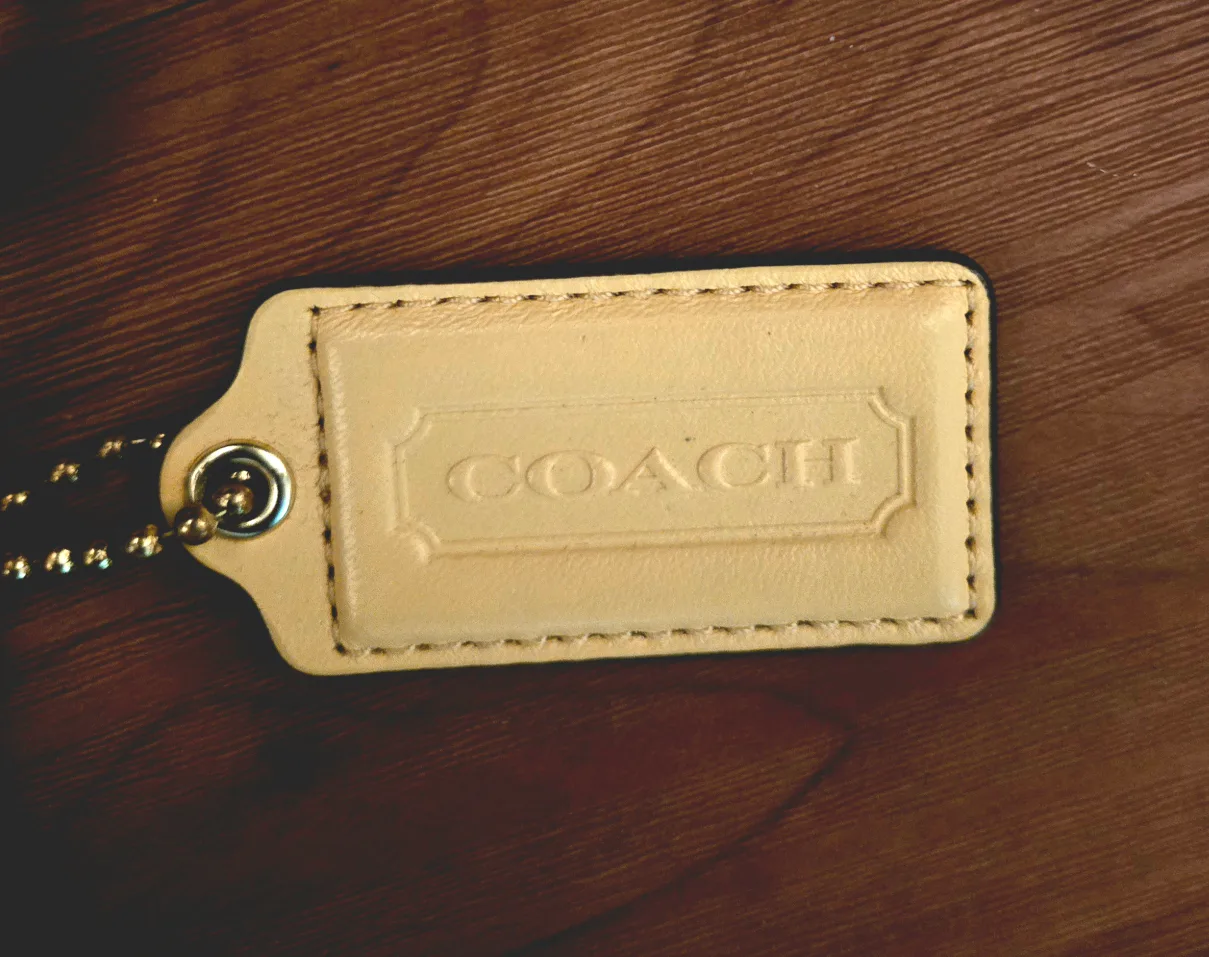 Coach Leather Bag, Authentic image indicator(5)