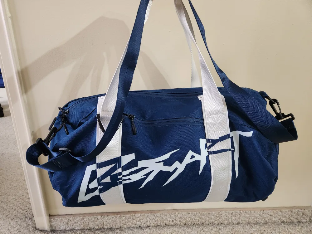 Navy Blue Gym Bag
