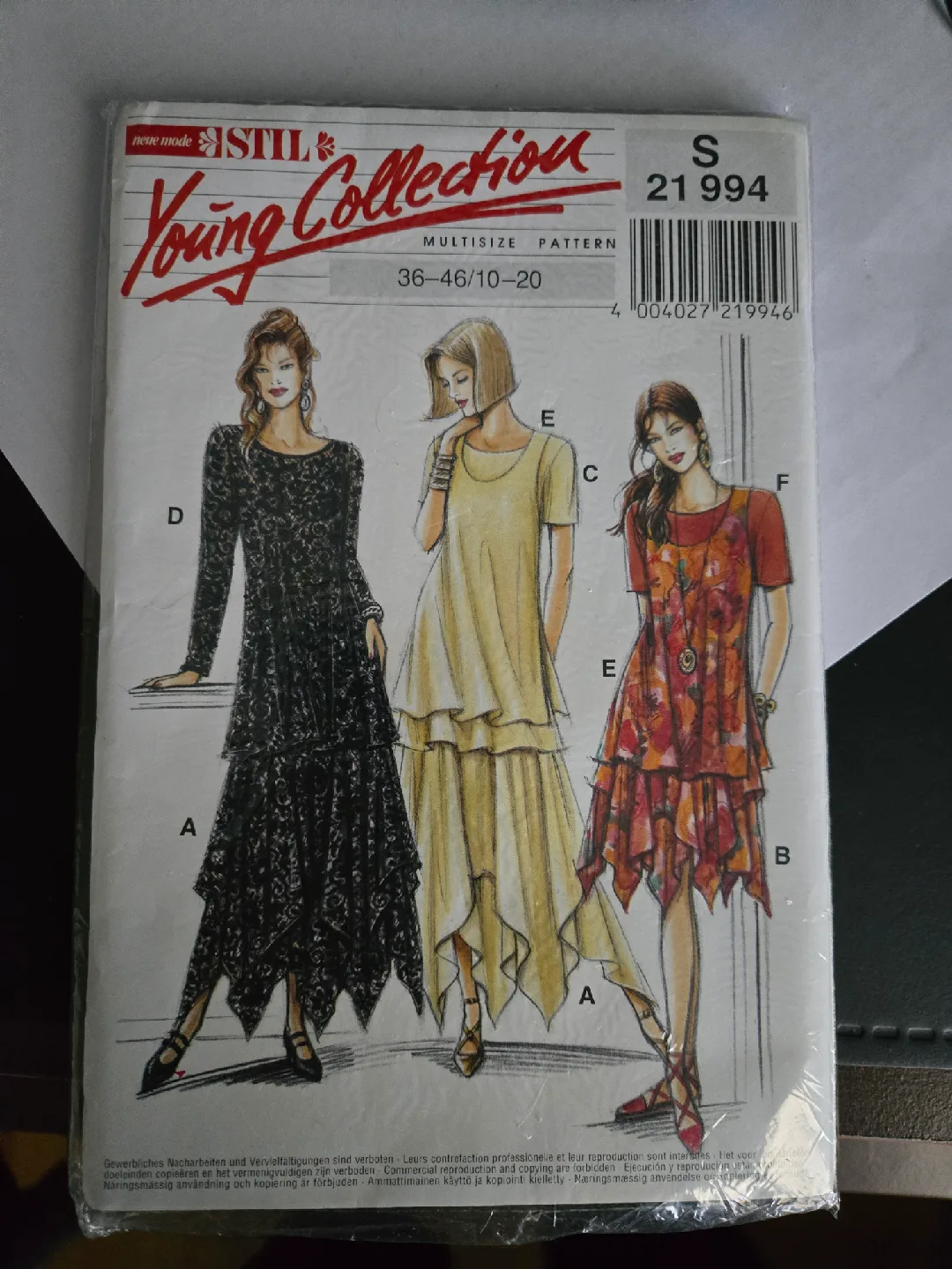 Neue mode Stil Young Collection Sewing Pattern thumbnail