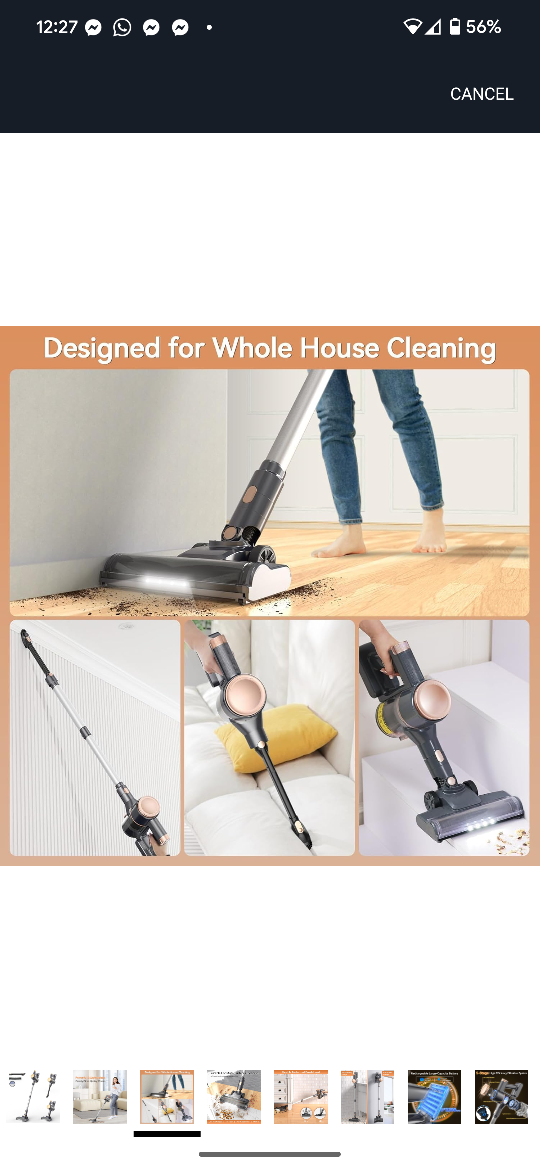 Brand New portable Vacuum Cleaner Cordless Stick - photo 5