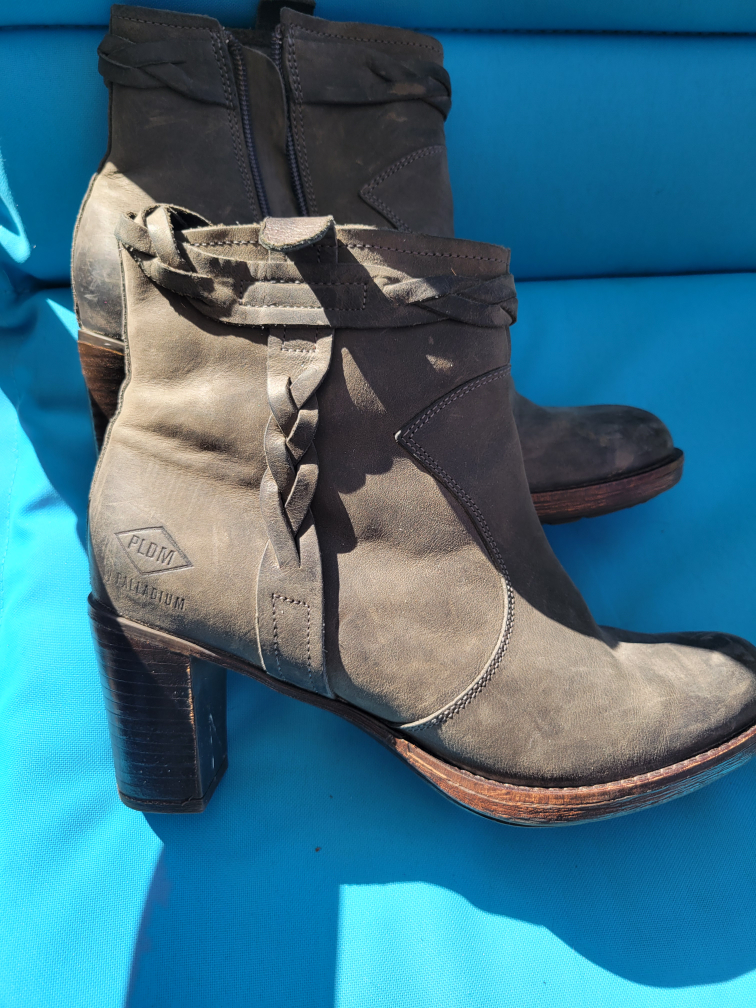 PLDM Palladium Women's Leather Ankle Boots