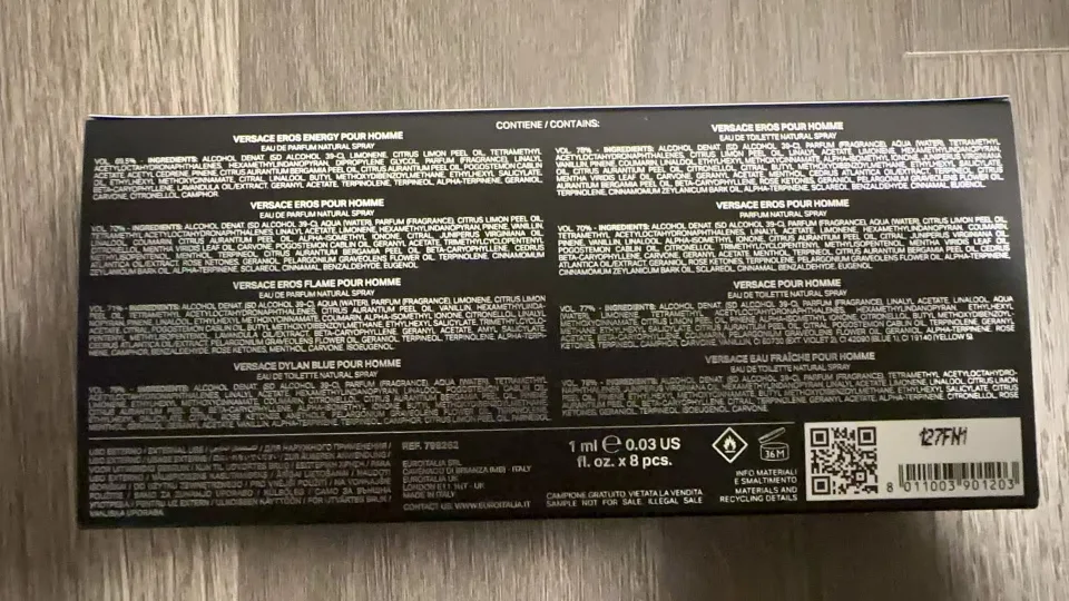 Versace Eros Energy & More Miniature Perfume Set image indicator(2)