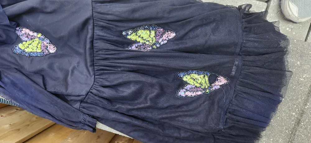 Next Dress with Butterfly Design.size 7 8 thumbnail