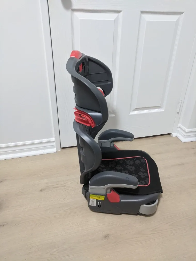 Grey & Red Booster Car Seat image indicator(2)