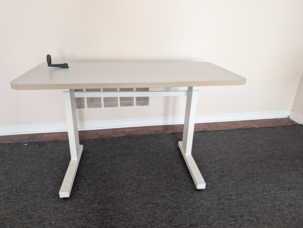 Adjustable Height Desk, 48" by 24", Free delivery - photo 4