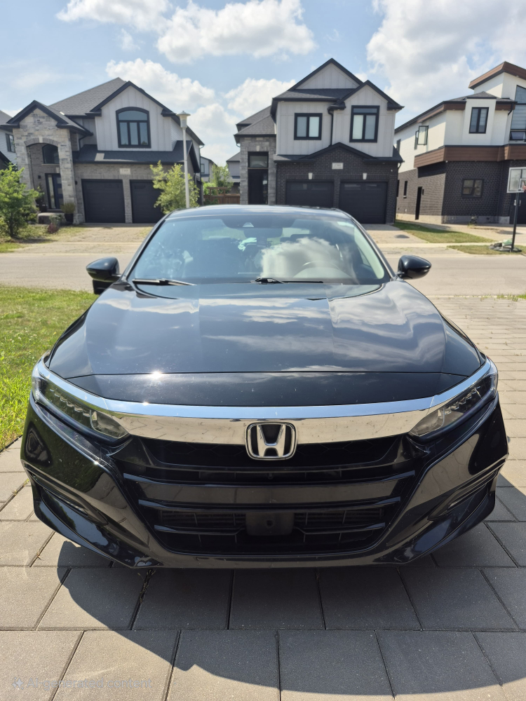 Black Honda Accord Sedan EX-L
