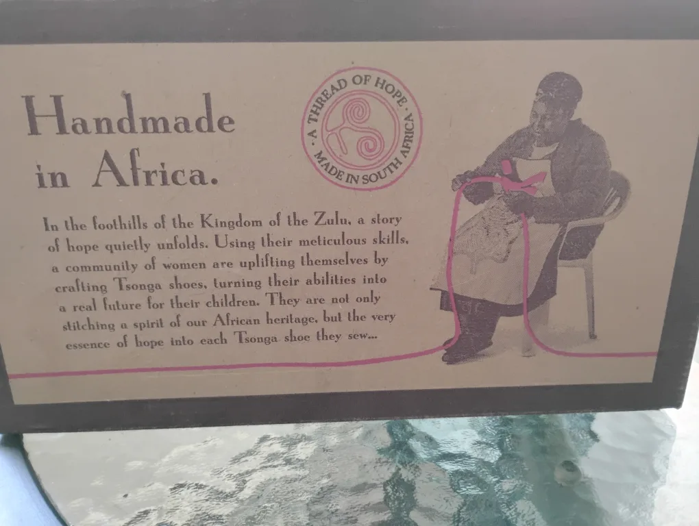 Tsonga Handmade Leather Sandals Size 10 image indicator(3)