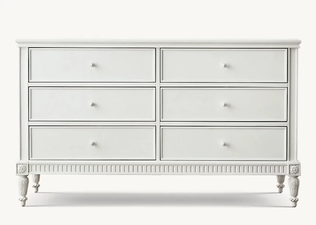 🧡 Restoration hardware White Dresser thumbnail
