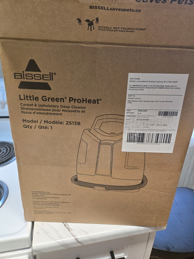 Bissell Little Green ProHeat Carpet Cleaner + Solution - photo 4