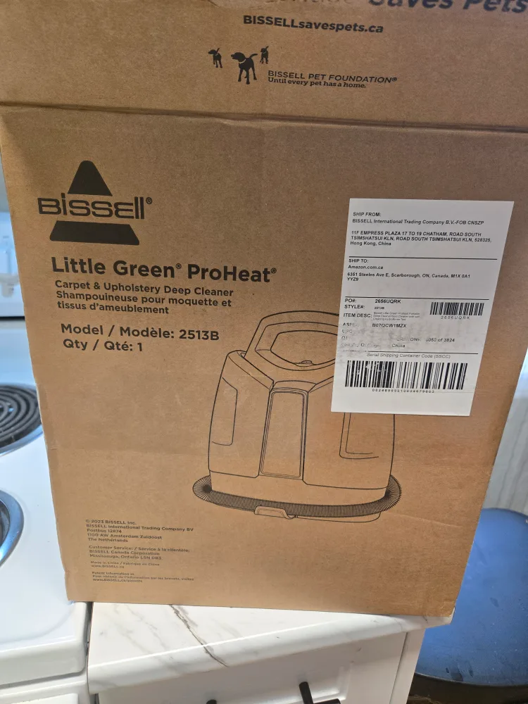 Bissell Little Green ProHeat Carpet Cleaner + Solution image indicator(4)