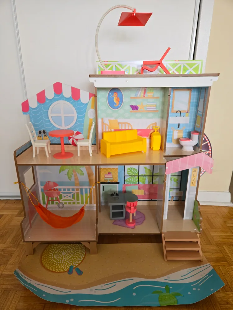 kidkraft doll house and melissa &doug cooking tools image indicator(2)