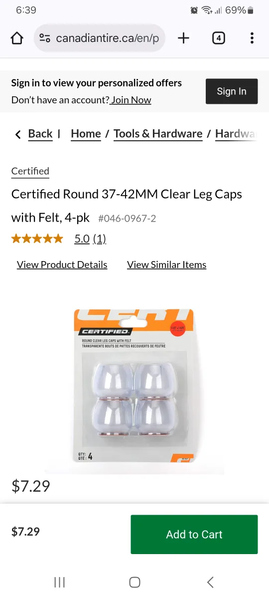 furniture leg caps protector 4 pcs image indicator(4)