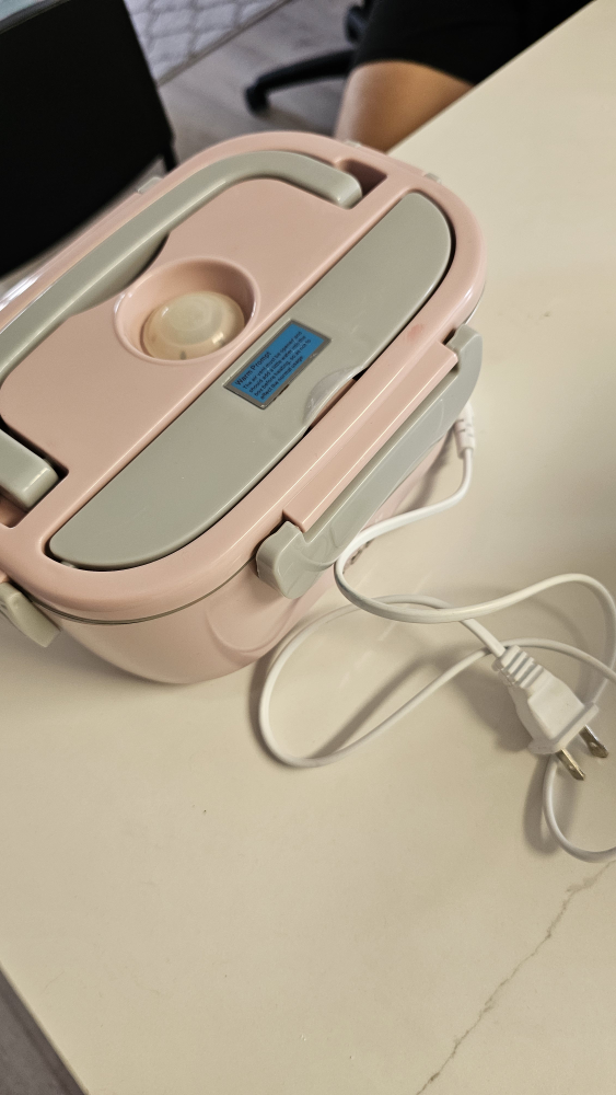 Pink Electric Lunch Box