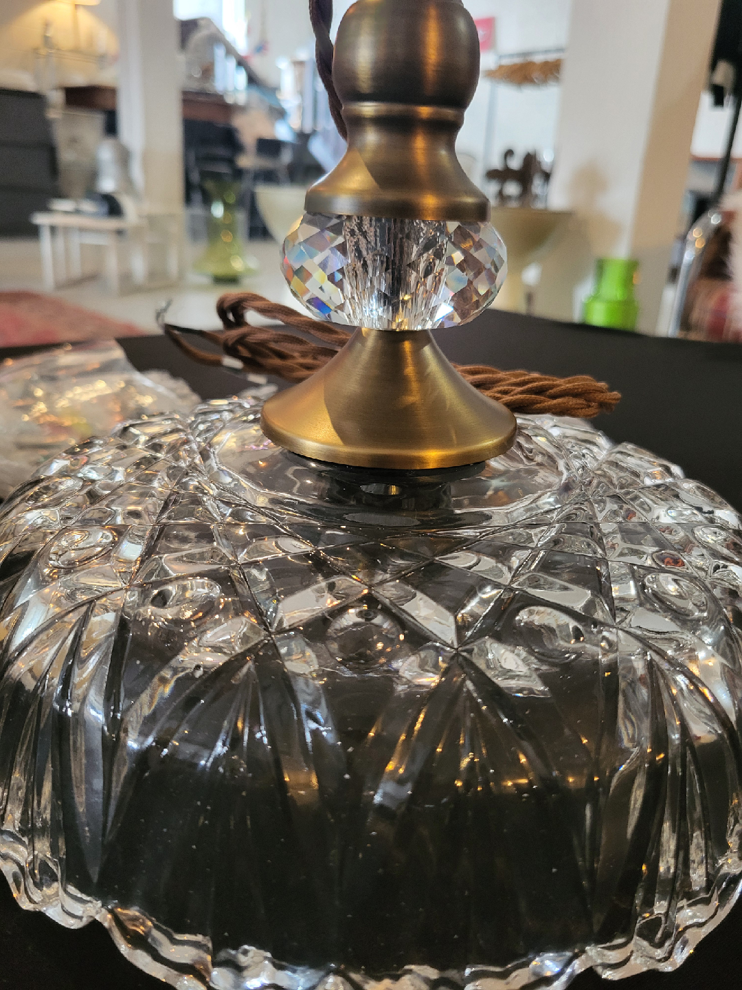 2 Elegant Crystal Pendant Ceiling Lights 💡 *BNIB - photo 5