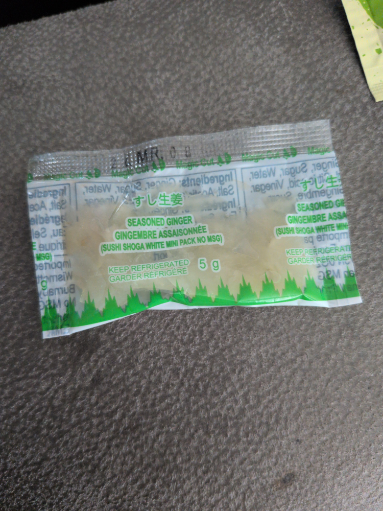 Seasoned Ginger (Sushi Shoga White Mini Pack)