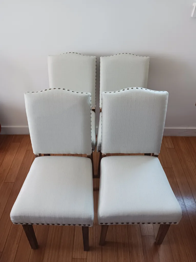 Modern Minimalist 4-Piece Rectangular Dining Set – Brand New image indicator(8)