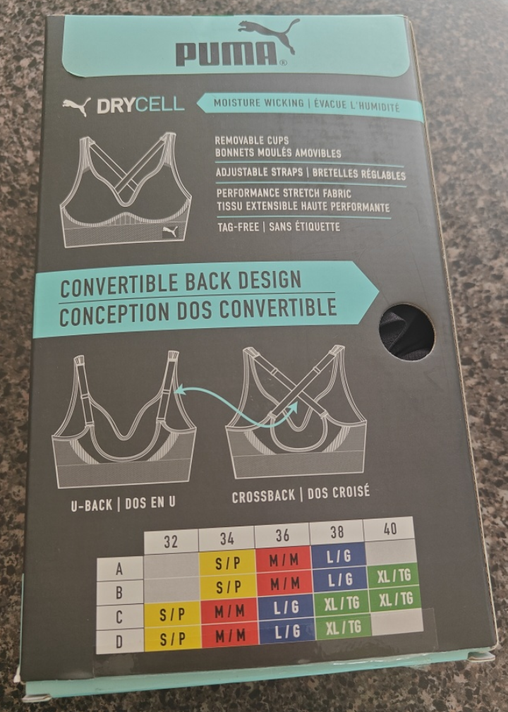 Puma Seamless Sports Bra, XL, New in Box - photo 2