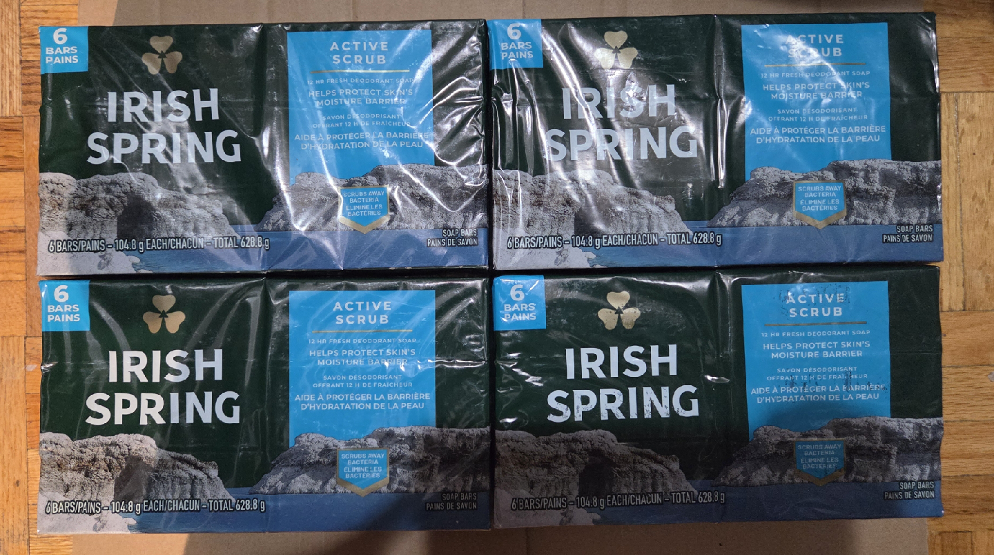 Irish Spring Active Scrub Soap Bars - photo 2