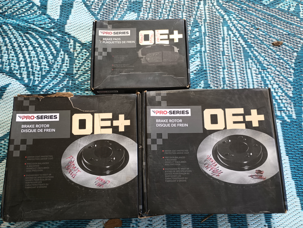 Pro-Series OE+ Brake Rotors & Pads