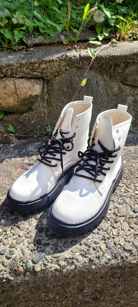 White Ankle Boots