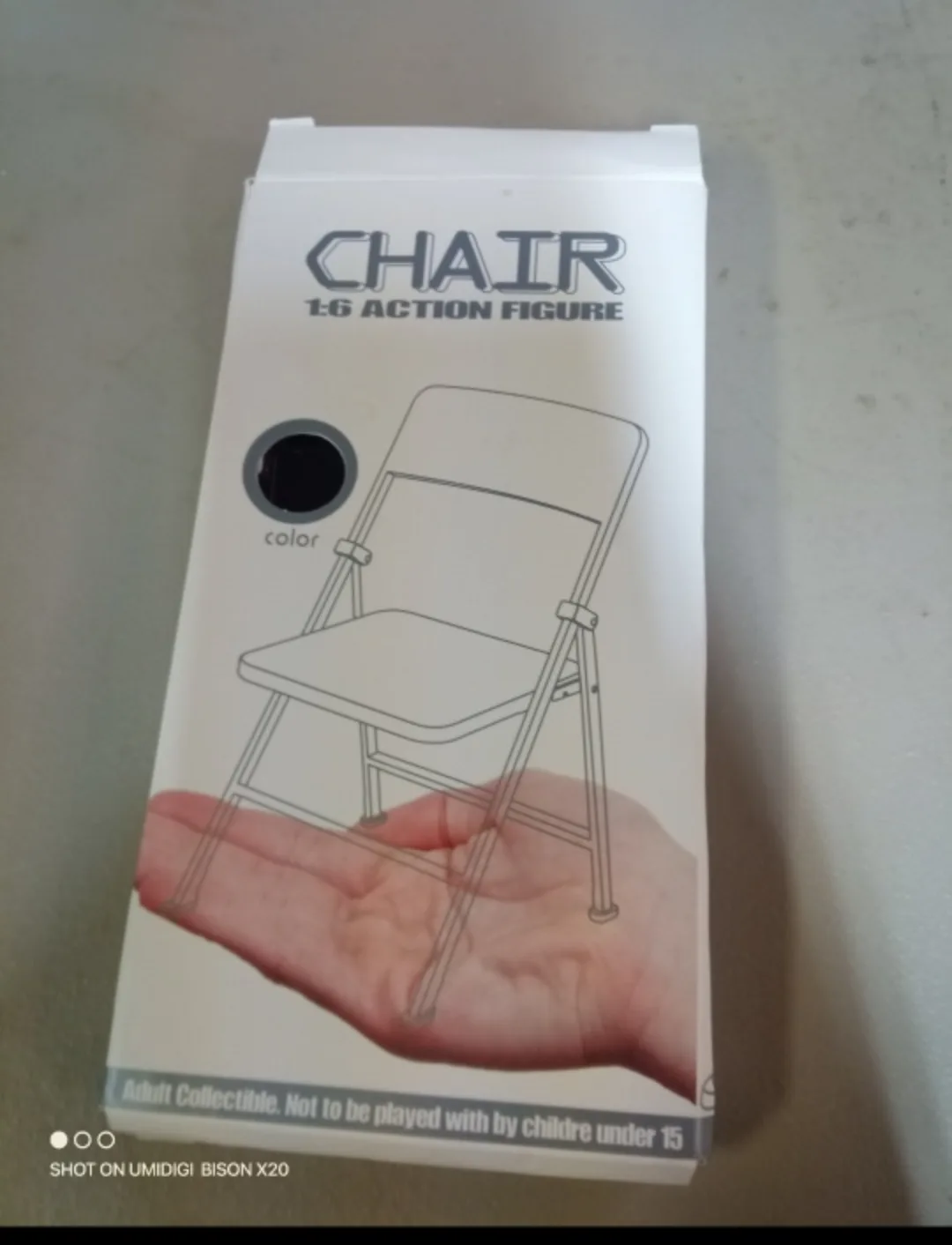 Chair 1:6 Action Figure - New in Box image indicator(2)