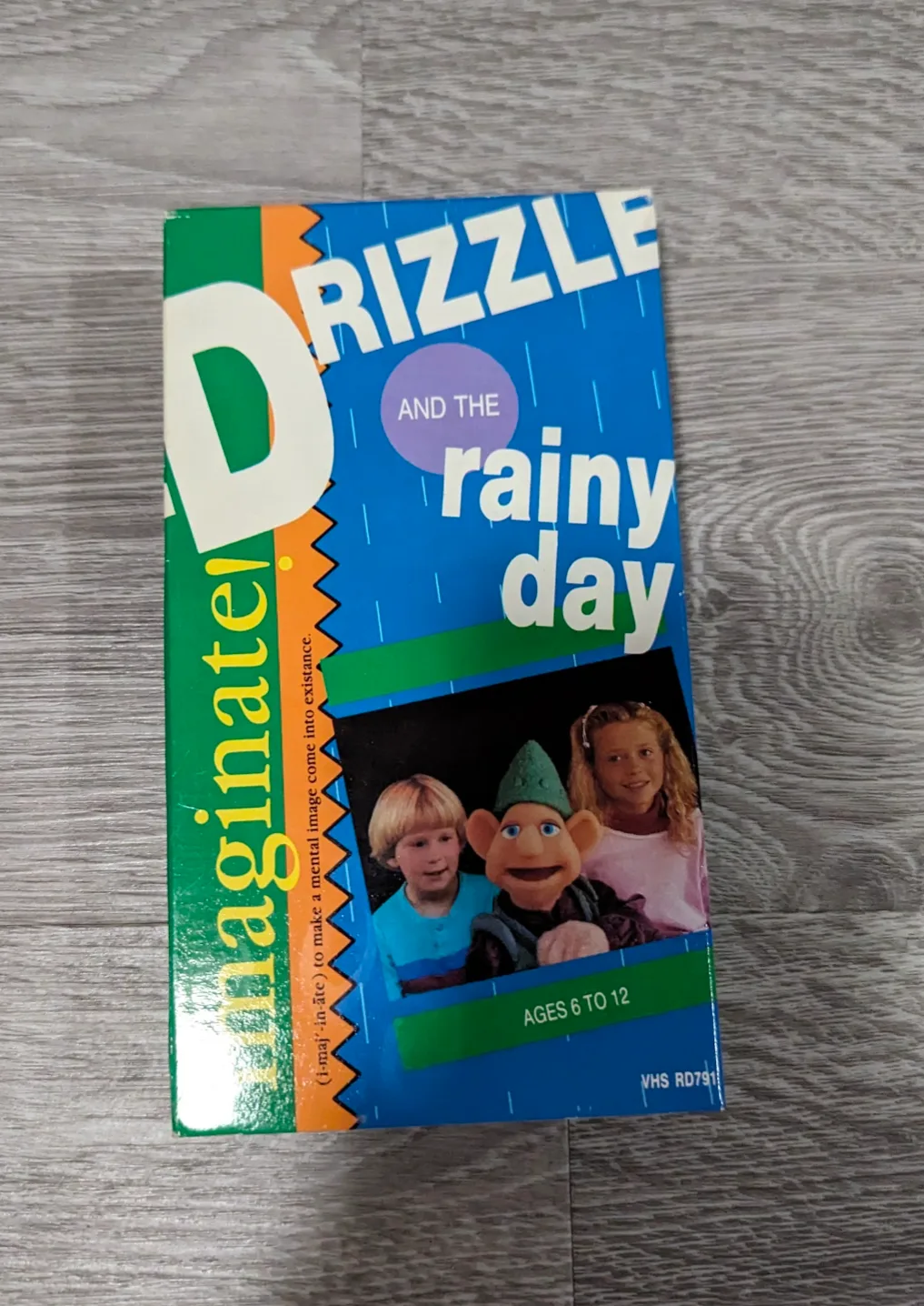 Drizzle and the Rainy Day VHS Tape Movie thumbnail