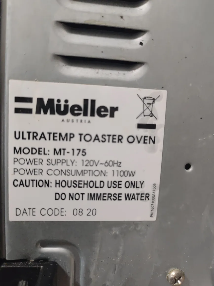 Elite Cuisine Toaster Oven image indicator(6)