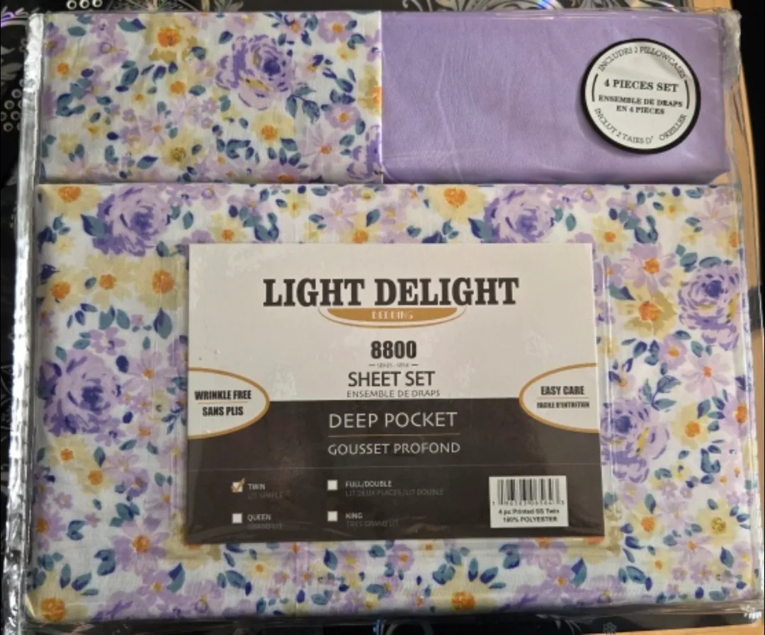 Light Delight 8800 Sheet Set - Deep Pocket, 4 pc thumbnail
